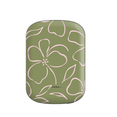 Green & Pink Floral Magnetic Powerbank by etchd