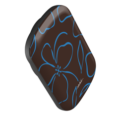 Espresso & Cerulean Floral Batería externa magnética de etchd, vista 3