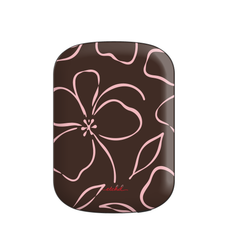 Espresso & Blush Floral Powerbank magnetico di etchd