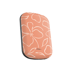 Coral & Cream Floral Magnetic Powerbank by etchd, view 2