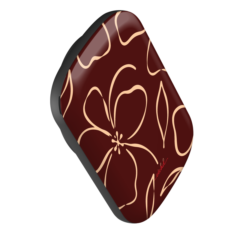 Cherry & Peach Floral Powerbank magnetico di etchd, vista 3
