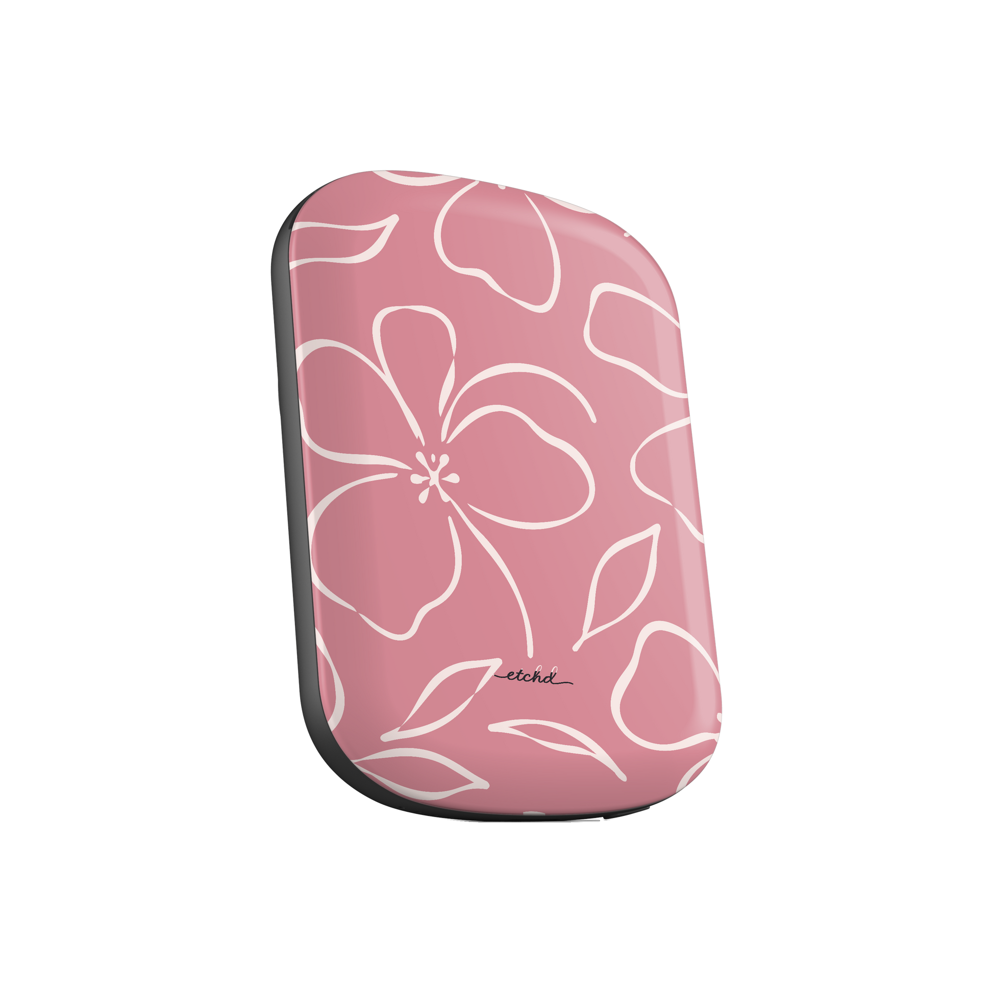 Blush & Cream Floral Magnetic Powerbank by etchd, view 2