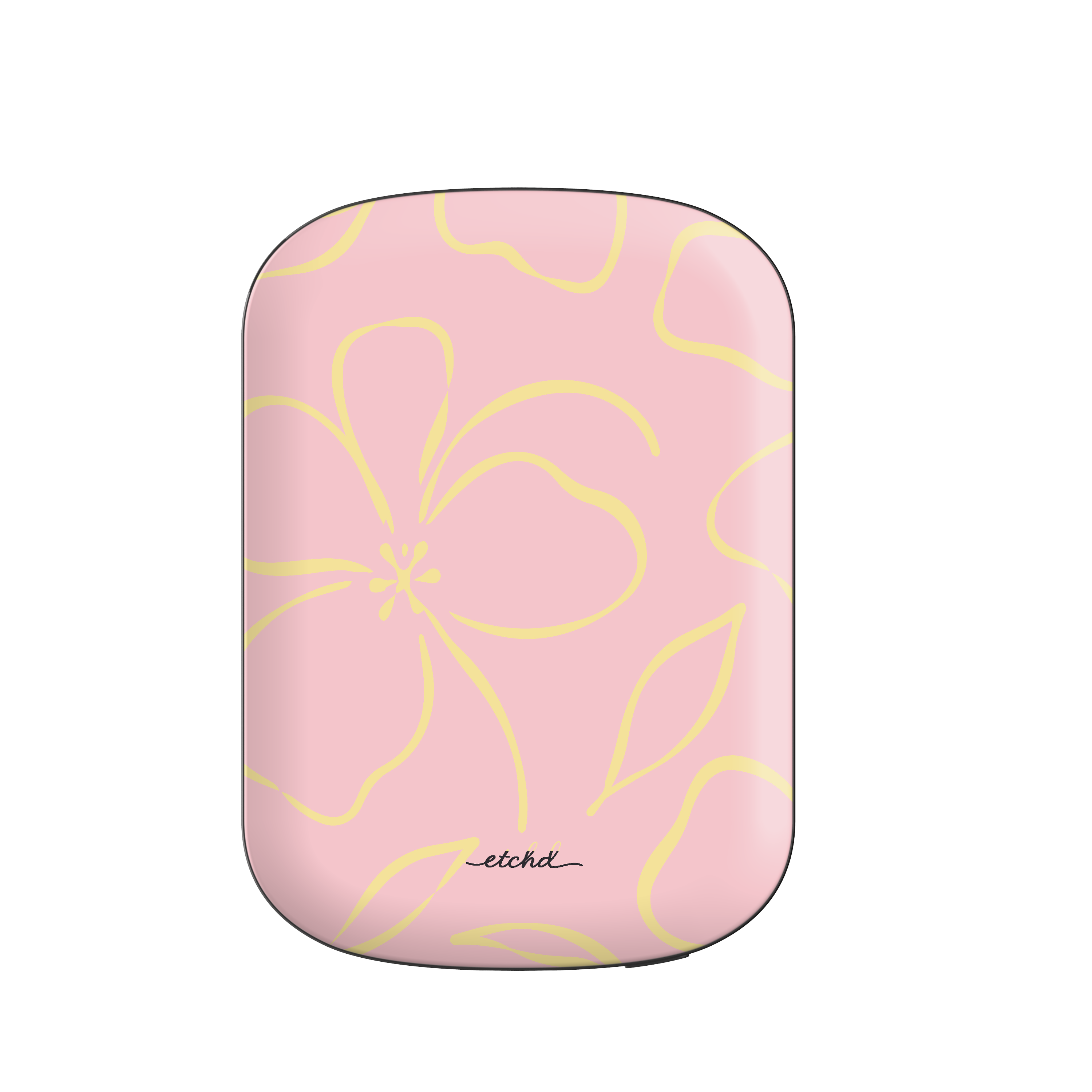 Pink & Butter Floral Magnetic Powerbank by etchd