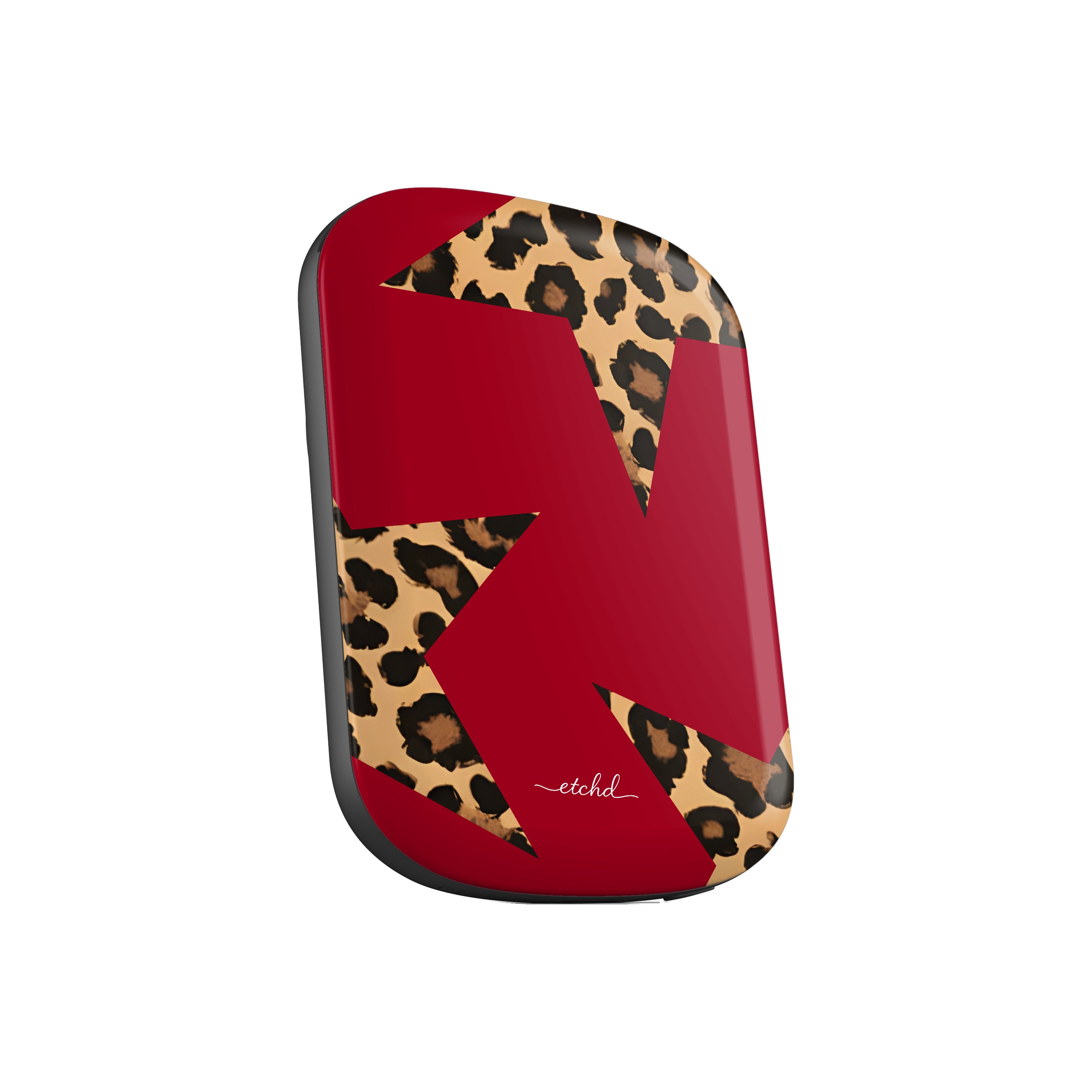 Red & Leopard Stars Magnetic Powerbank by etchd, view 2