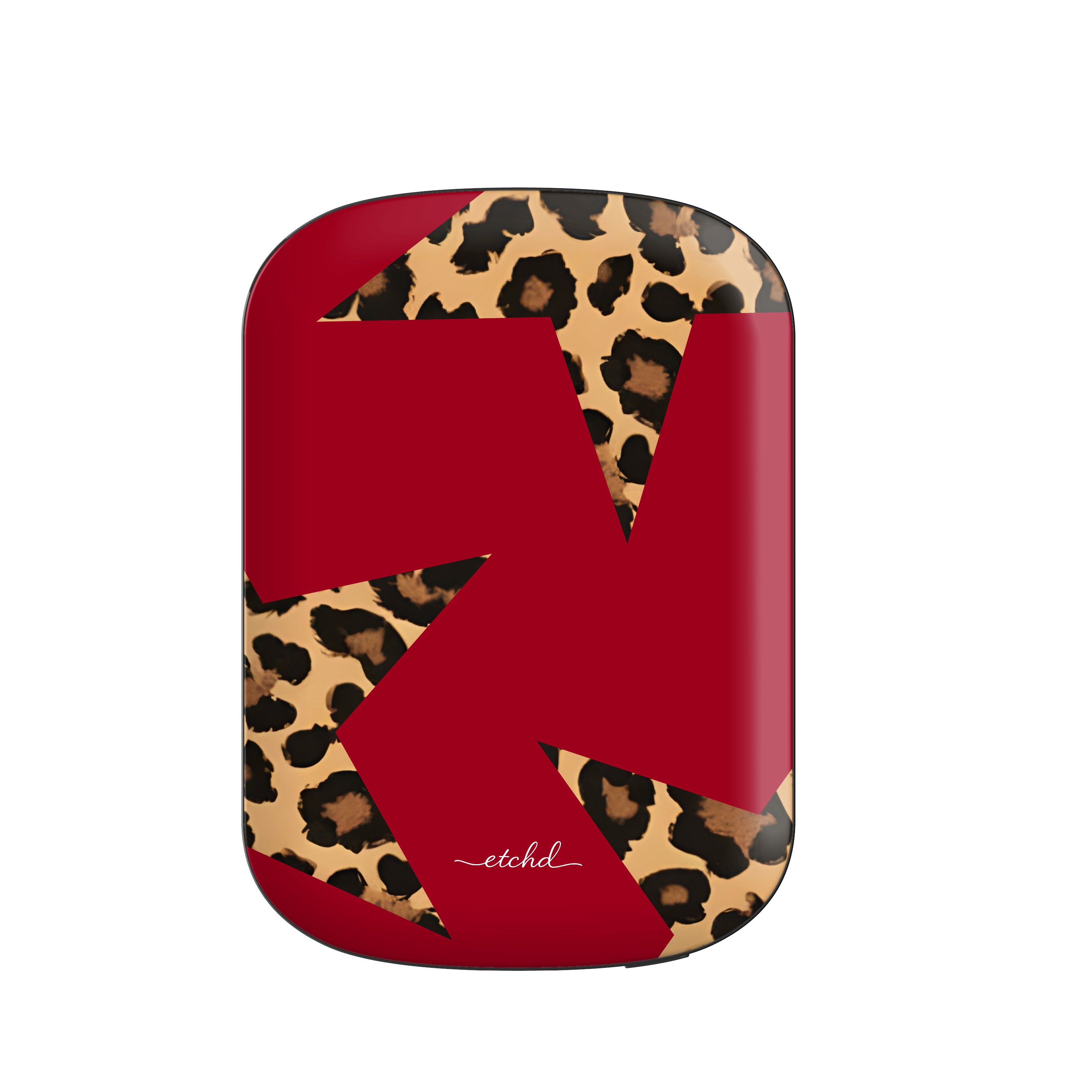 Red & Leopard Stars Magnetic Powerbank by etchd