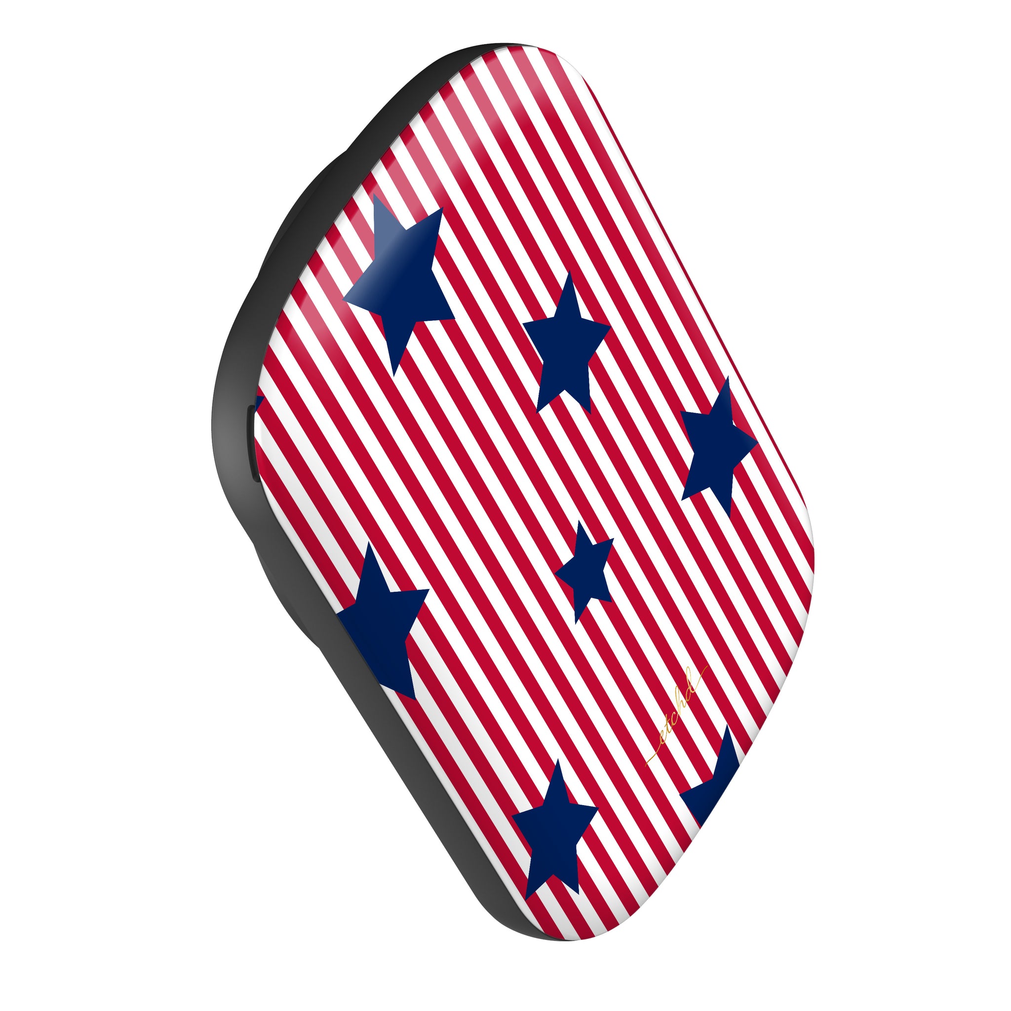 Red Stripes & Blue Stars Magnetic Powerbank by etchd, view 3