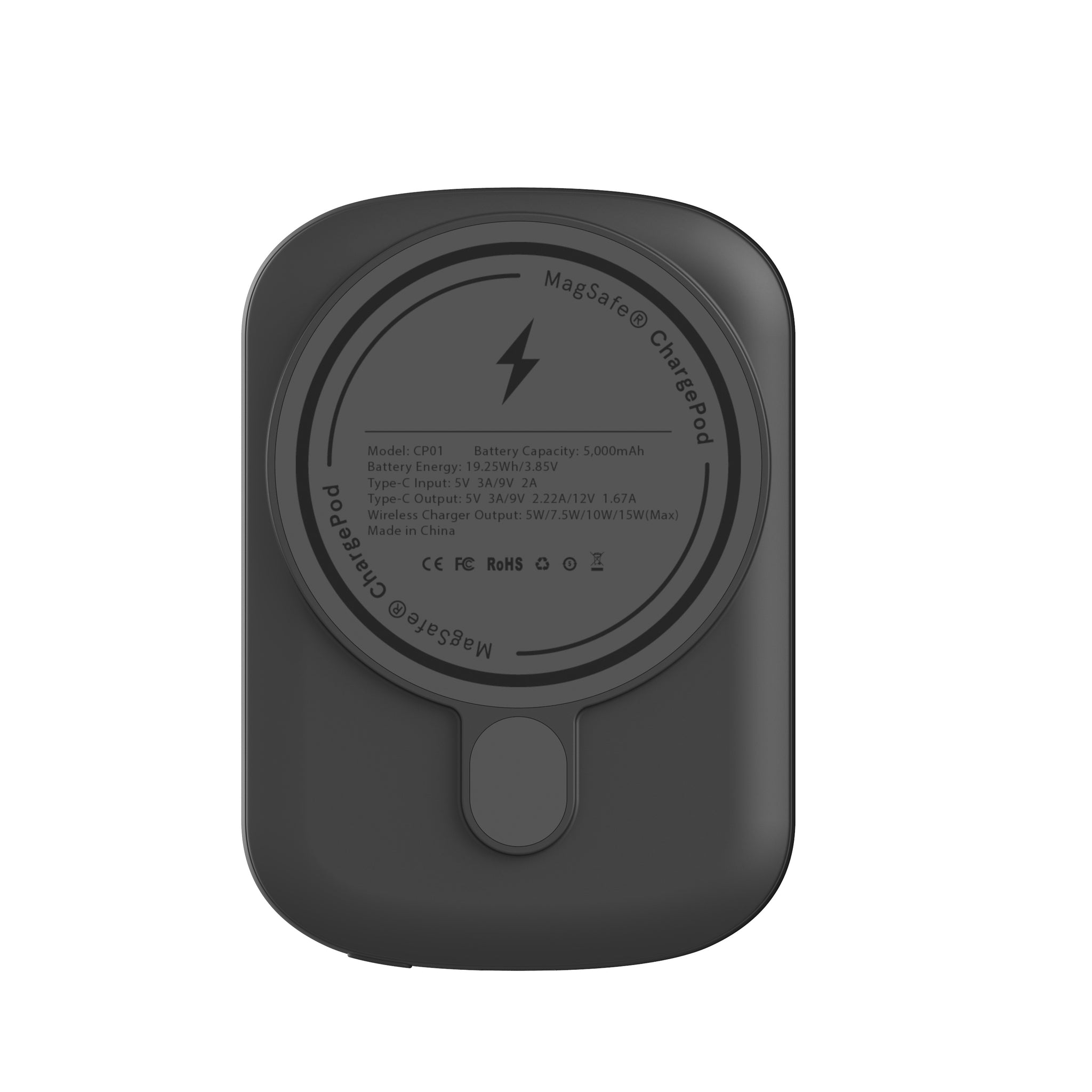 Pumpkin Hollow Magnetic Powerbank by etchd, view 4