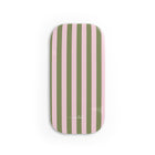 Green & Pink Striped Anello clip per telefono