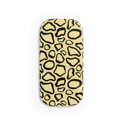 Abstract Print Butter Click-On Phone Grip by etchd