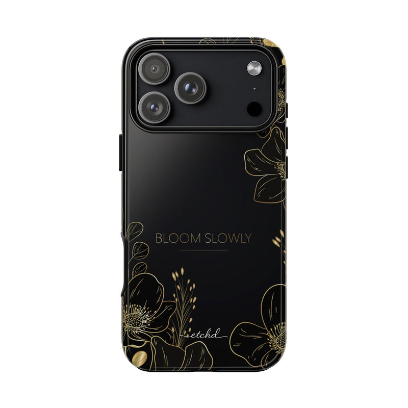 Bloom Slowly Phone Case by etchd, view 30