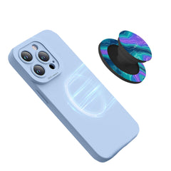 Peacock Ink Phone Grip And Stand by etchd, view 5