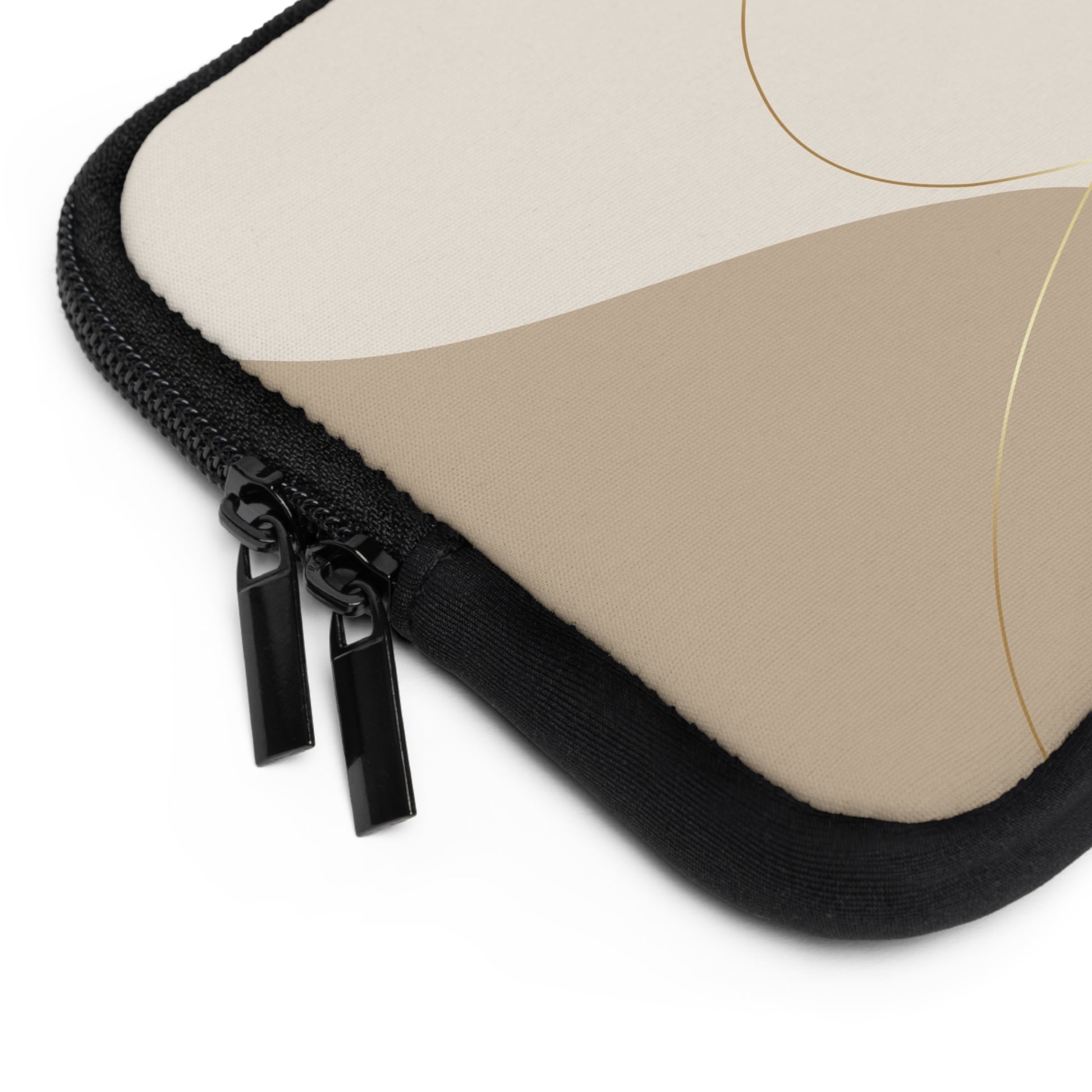 Neutral Curves Laptop Sleeve by etchd, view 2