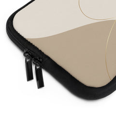 Neutral Curves Laptop Sleeve by etchd, view 2