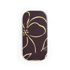 Plum & Butter Floral Click-On Phone Grip