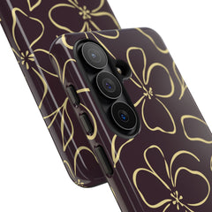 Plum & Butter Floral Phone Case by etchd, view 209