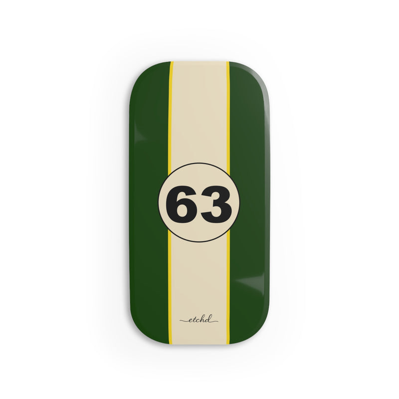 Heritage 63 Click-On Phone Grip by etchd