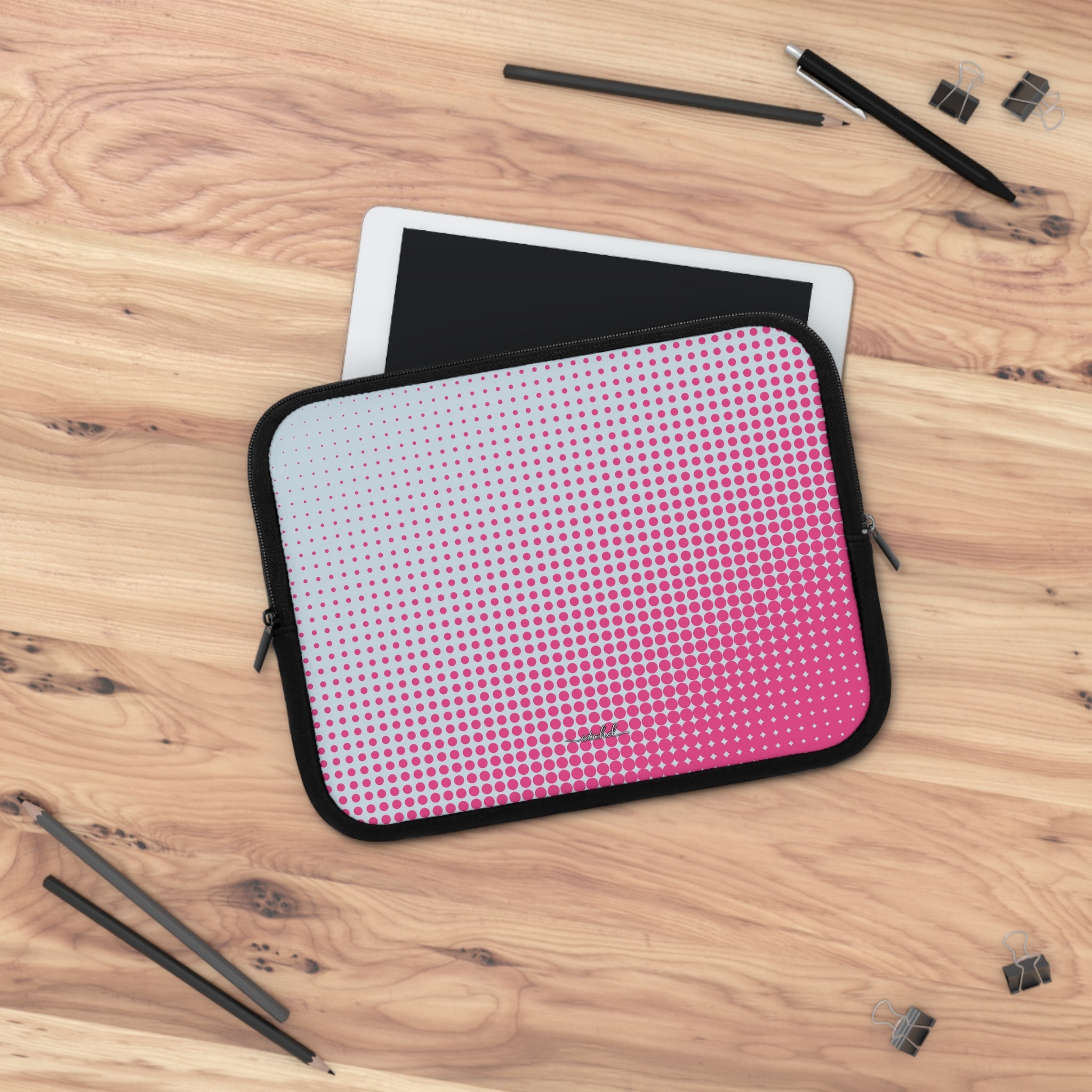 Bubblegum Halftone Laptophülle-zoom-19