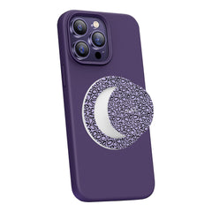 Abstract Print Lavender Phone Grip And Stand by etchd, view 7