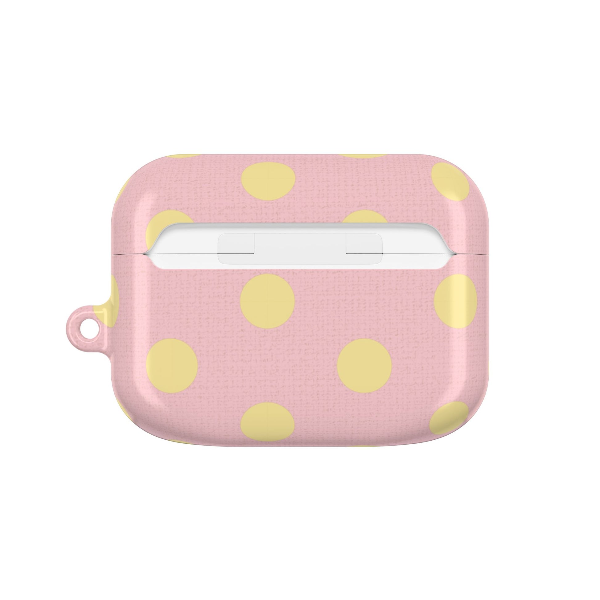 Butter & Pink Polka Dot AirPod Case by etchd, view 7