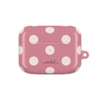 Cream & Blush Polka Dot Custodia per AirPods