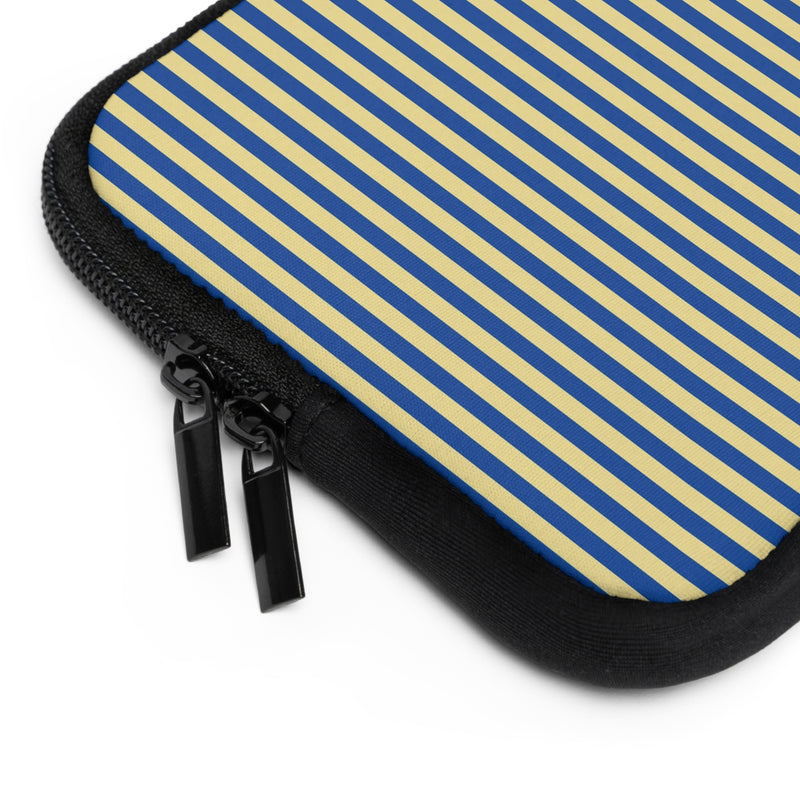 Cobalt And Butter Laptop Sleeve by etchd, view 12