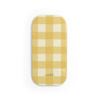 Butter & Cream Gingham Anello clip per telefono