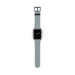 Cobalt And Butter Diagonal Smartwatch Strap by etchd