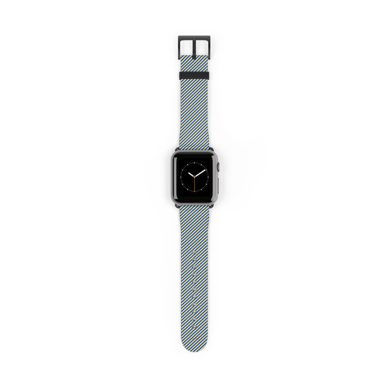 Cobalt And Butter Diagonal Bracelet Montre Connectée-zoom-
