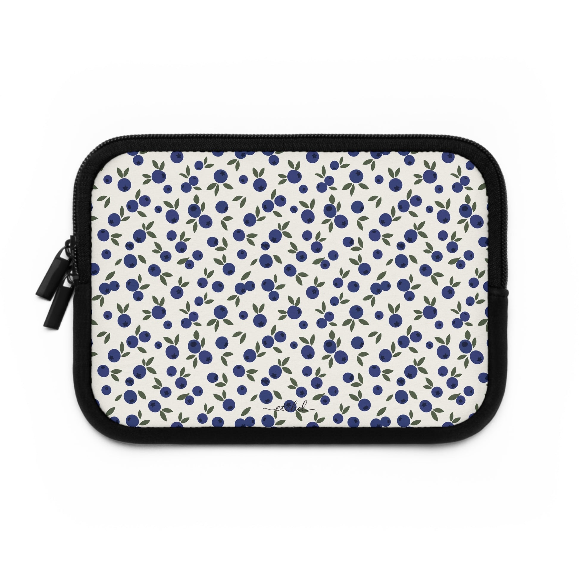 Blueberry Laptop Sleeve by etchd, view 2