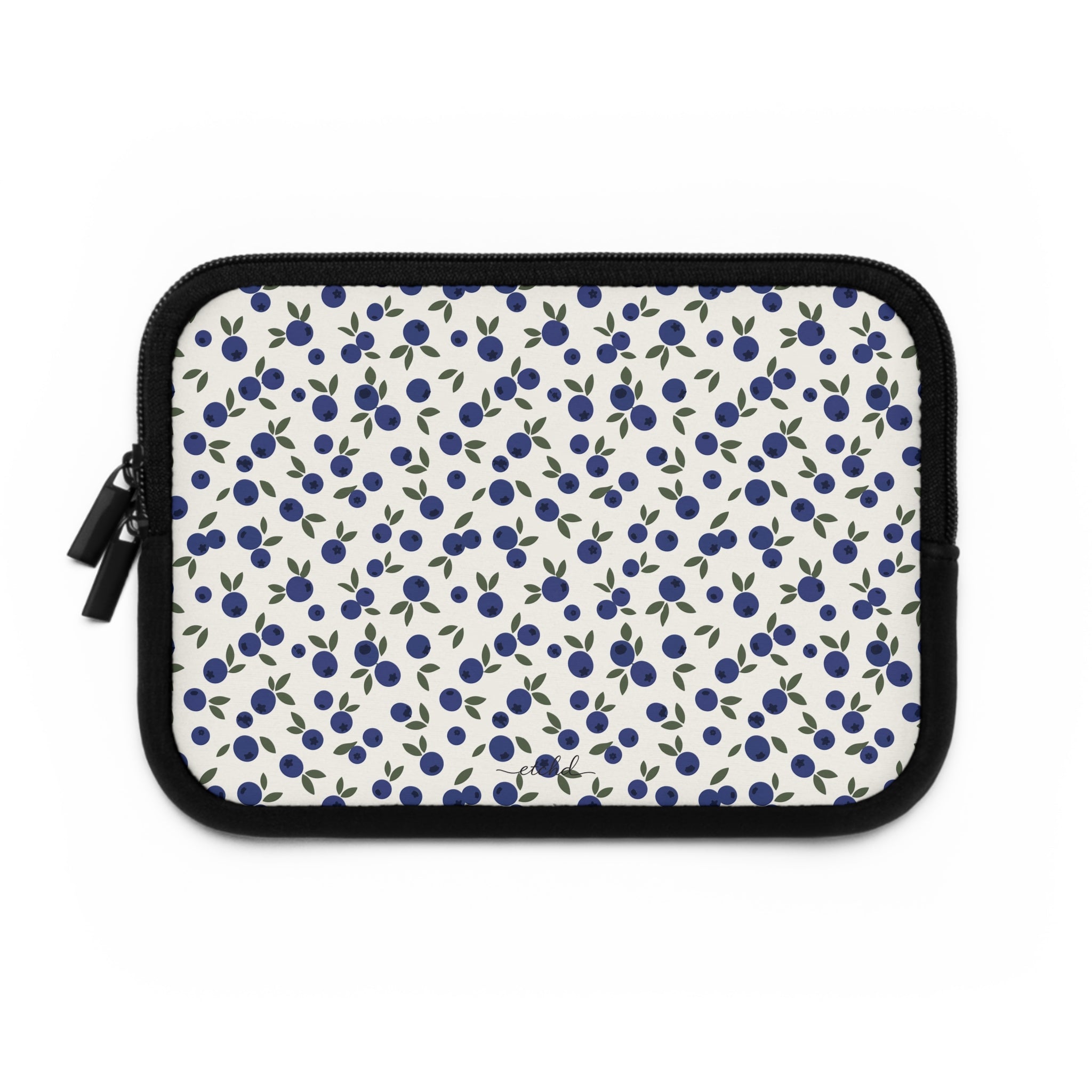 Blueberry Laptop Sleeve by etchd, view 2