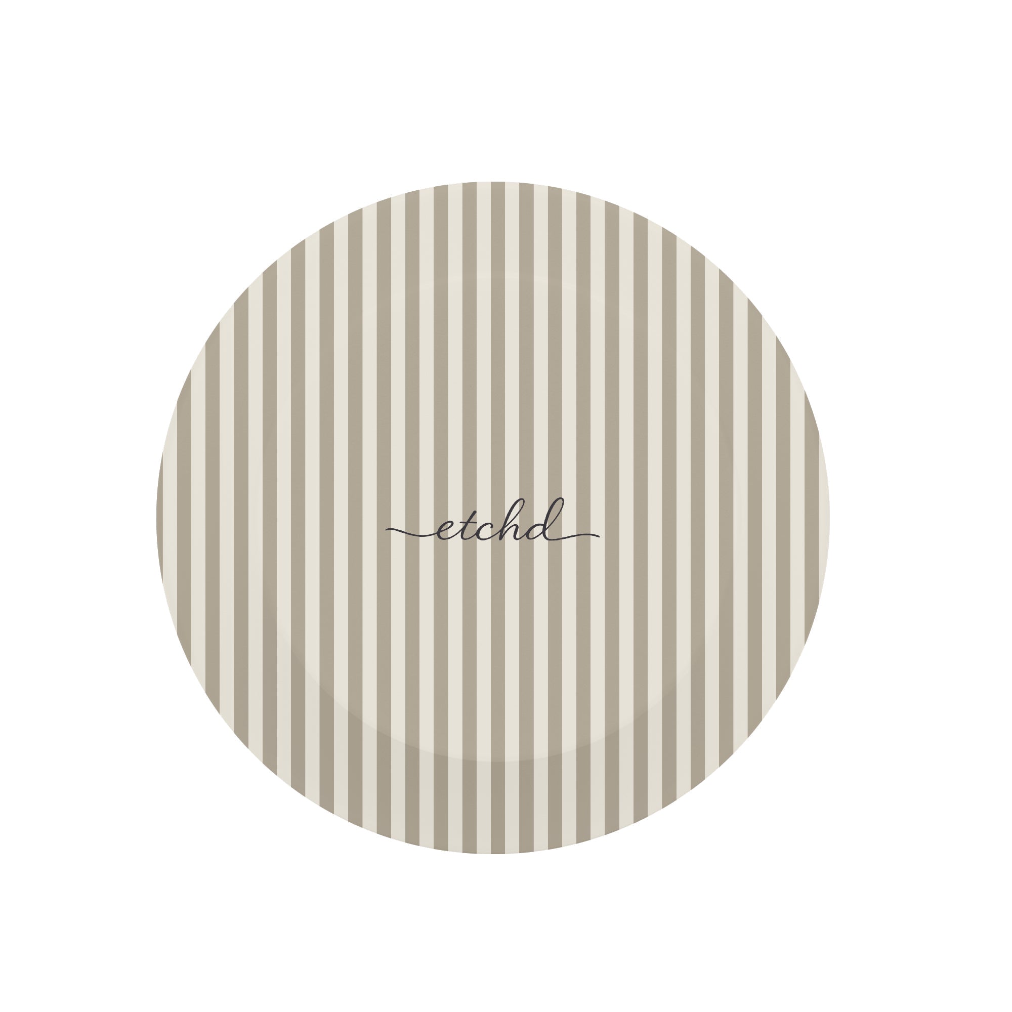 Neutral Striped Phone Grip And Stand by etchd, view 2