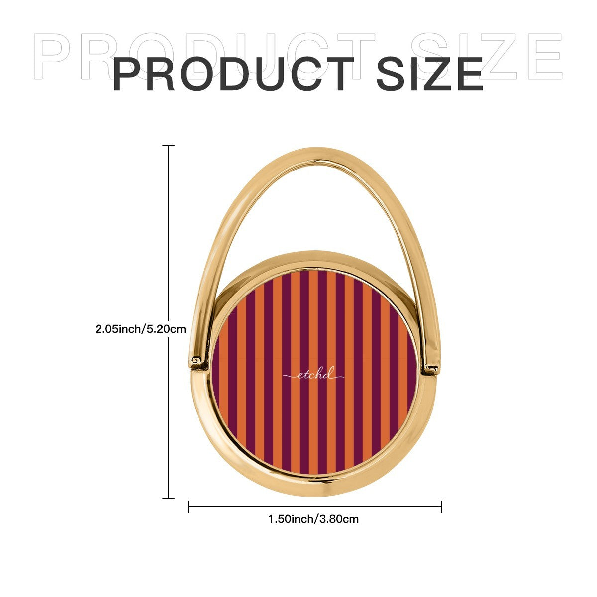 Summer Spritz Hoop Ring Holder by etchd, view 6
