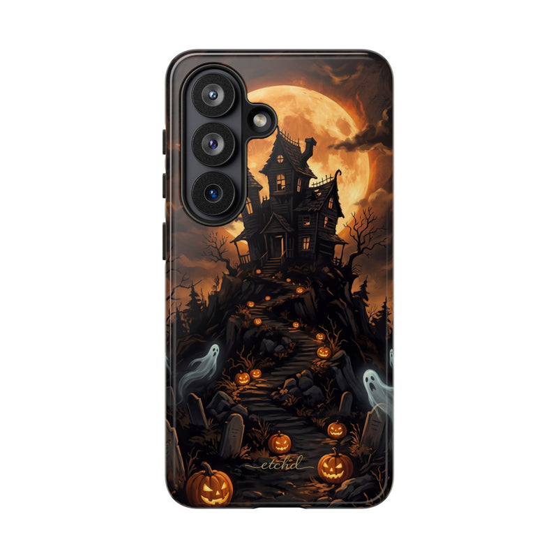 Pumpkin Hollow Phone Case by etchd, view 61