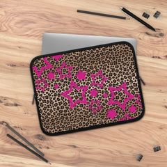 Y2K Leopard Laptop Sleeve by etchd, view 5