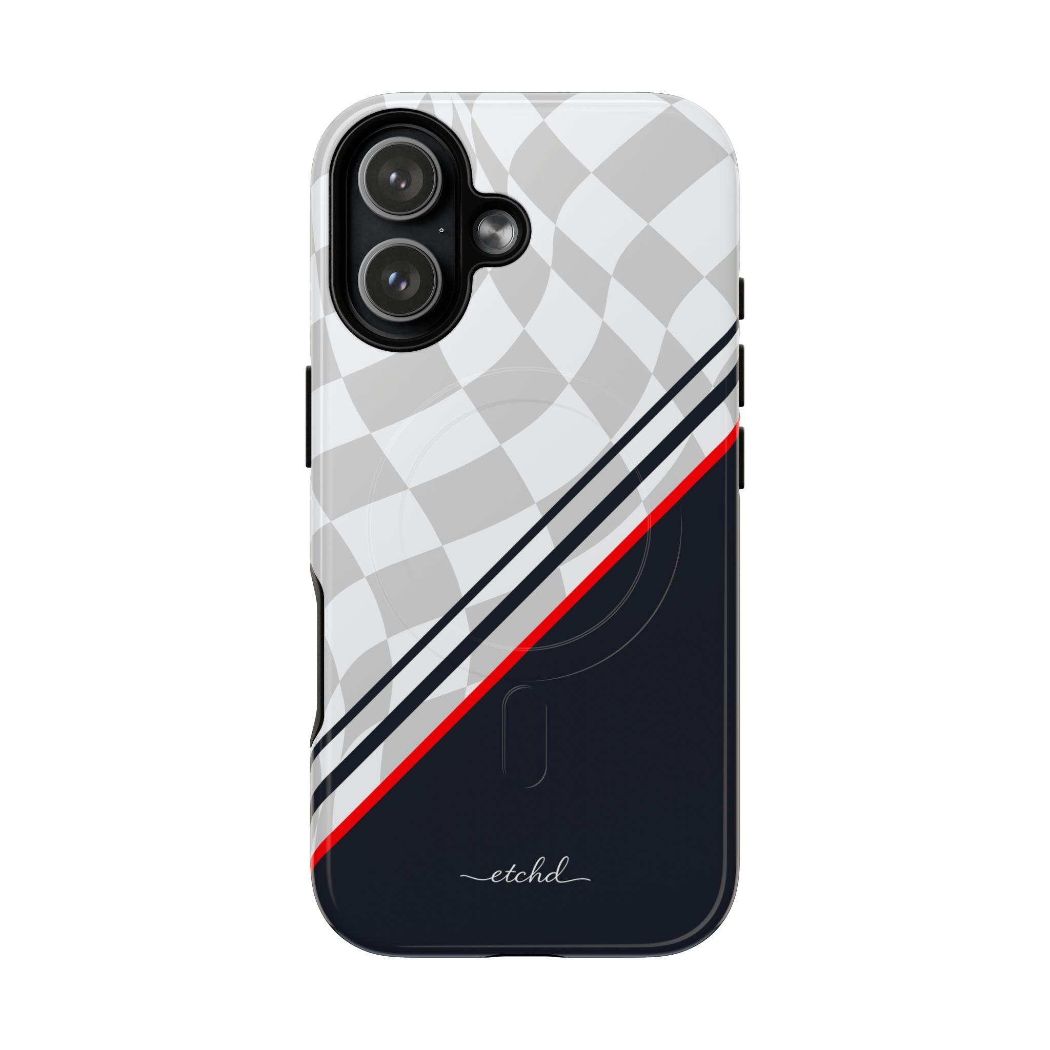 Checkered Flag Magnetic Phone Case-zoom-25
