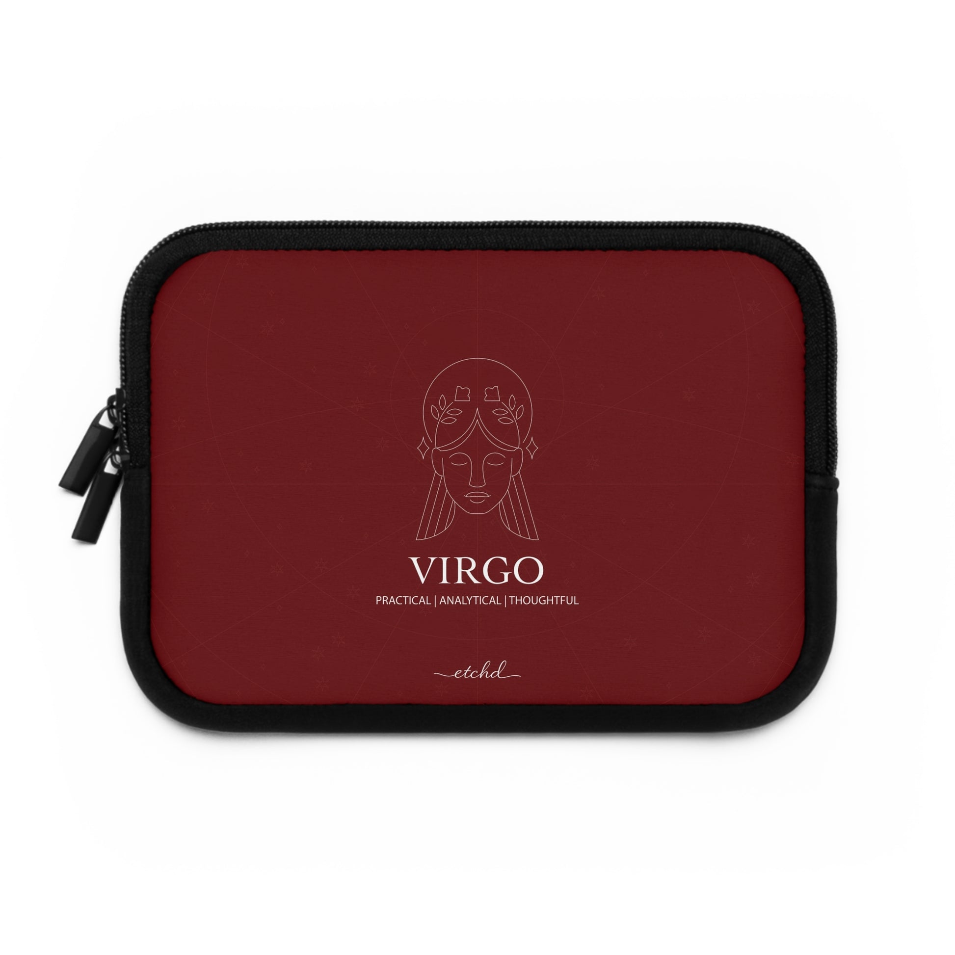 Virgo Laptop Sleeve by etchd, view 2