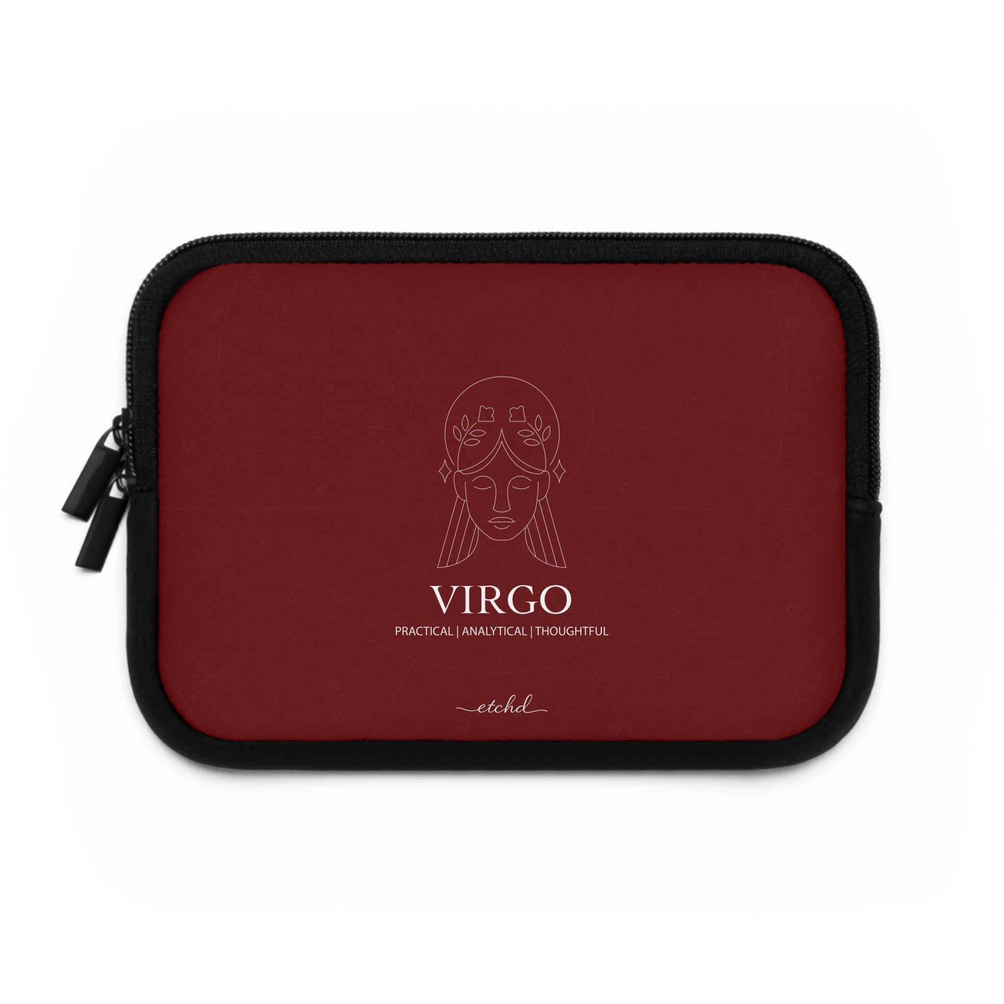 Virgo Laptop Sleeve by etchd, view 2