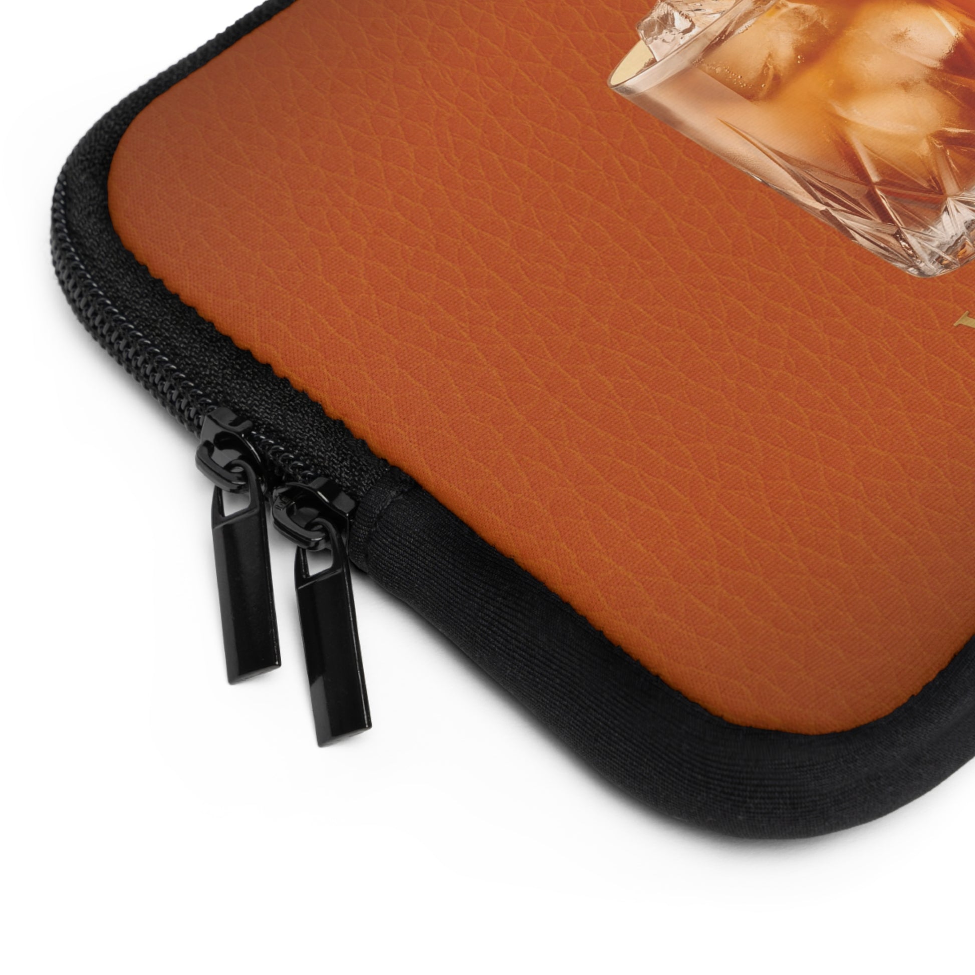 Whiskey Sour Laptop Sleeve by etchd, view 2