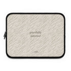 Beige Zebra Funda para portátil