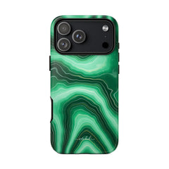 Emerald Phone Case by etchd, view 59