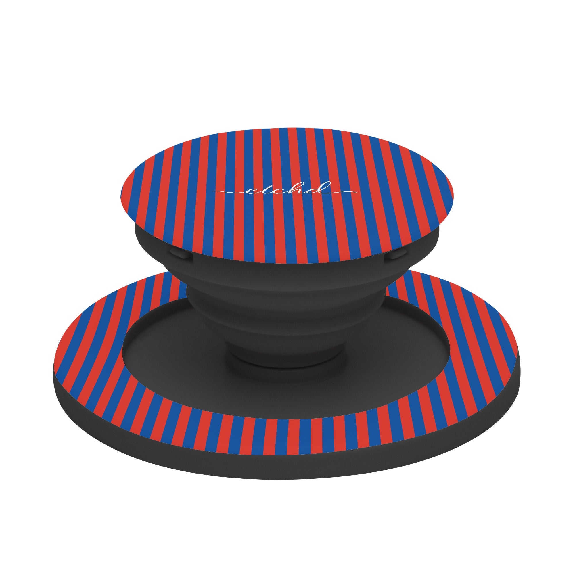 Cobalt And Poppy Phone Grip And Stand by etchd, view 6