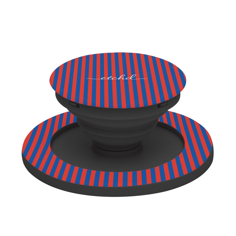 Cobalt And Poppy Phone Grip And Stand-zoom-