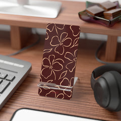 Cherry & Peach Floral Phone Stand by etchd, view 3