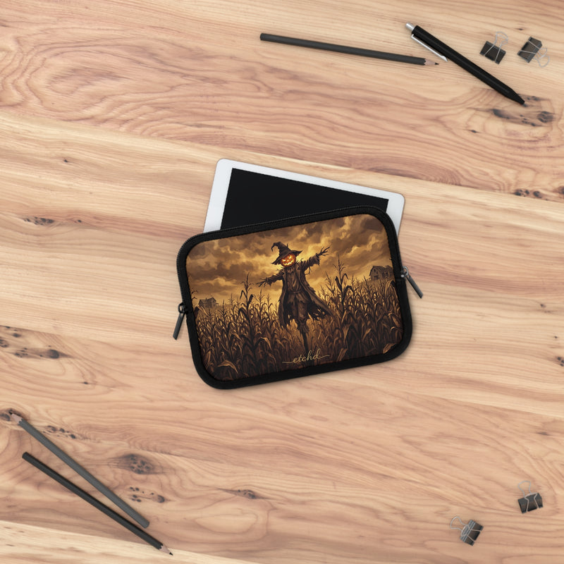 Scarecrow Night Laptop Sleeve by etchd, view 14