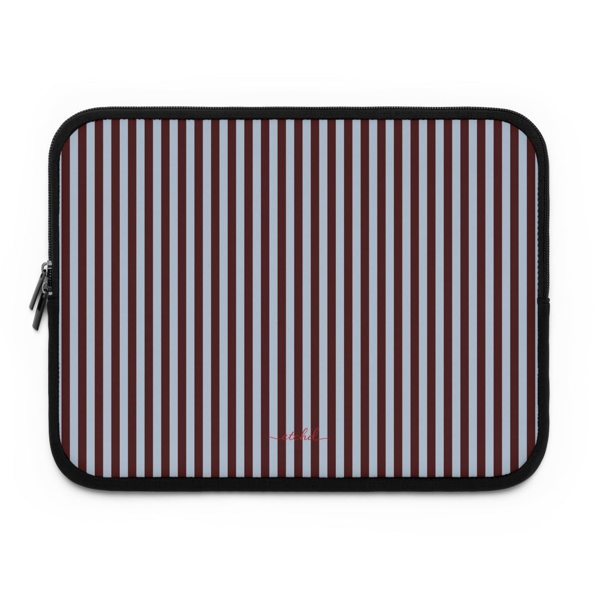 Blue & Cherry Striped Custodia per laptop di etchd