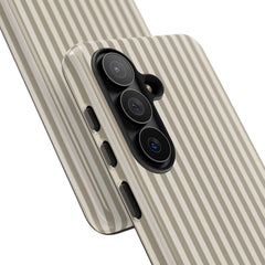 Neutral Striped Phone Case by etchd, view 209