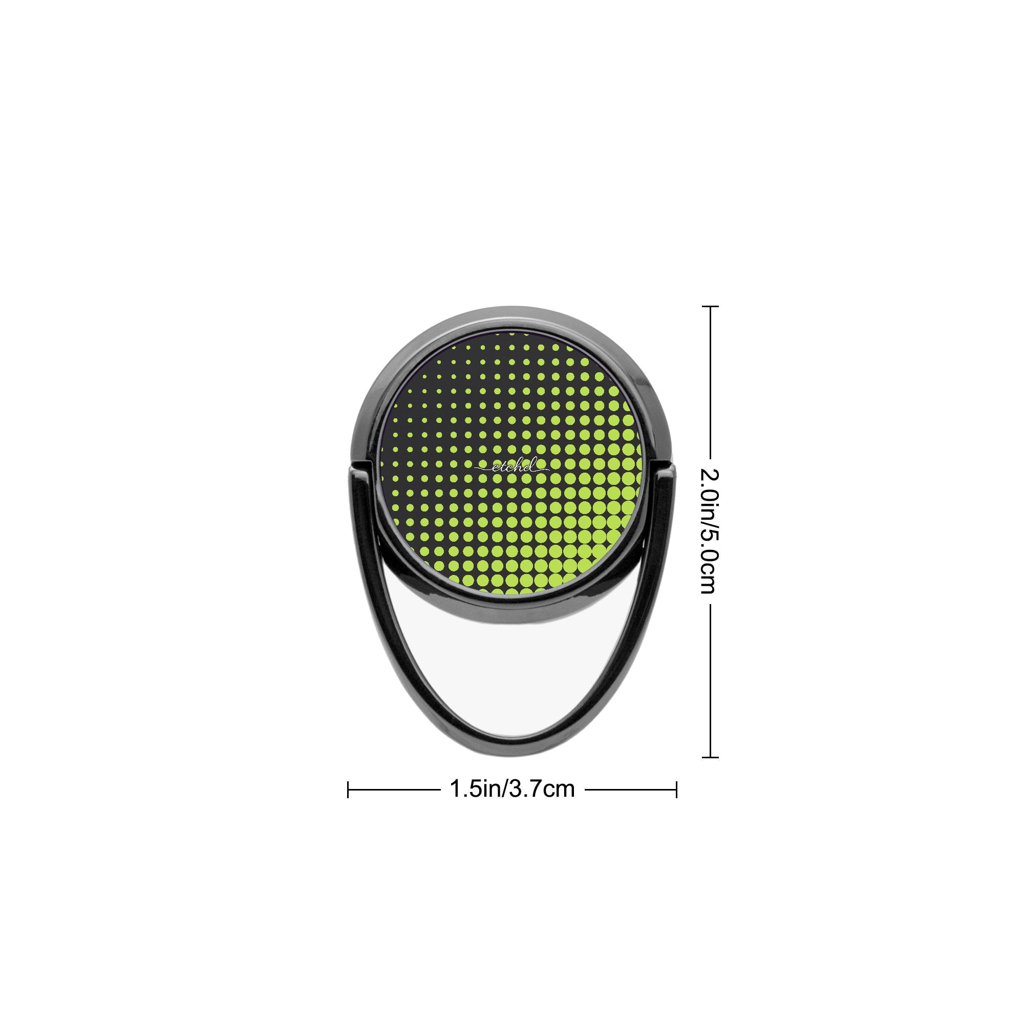 Acid Halftone Phone Ring Holder by etchd, view 3