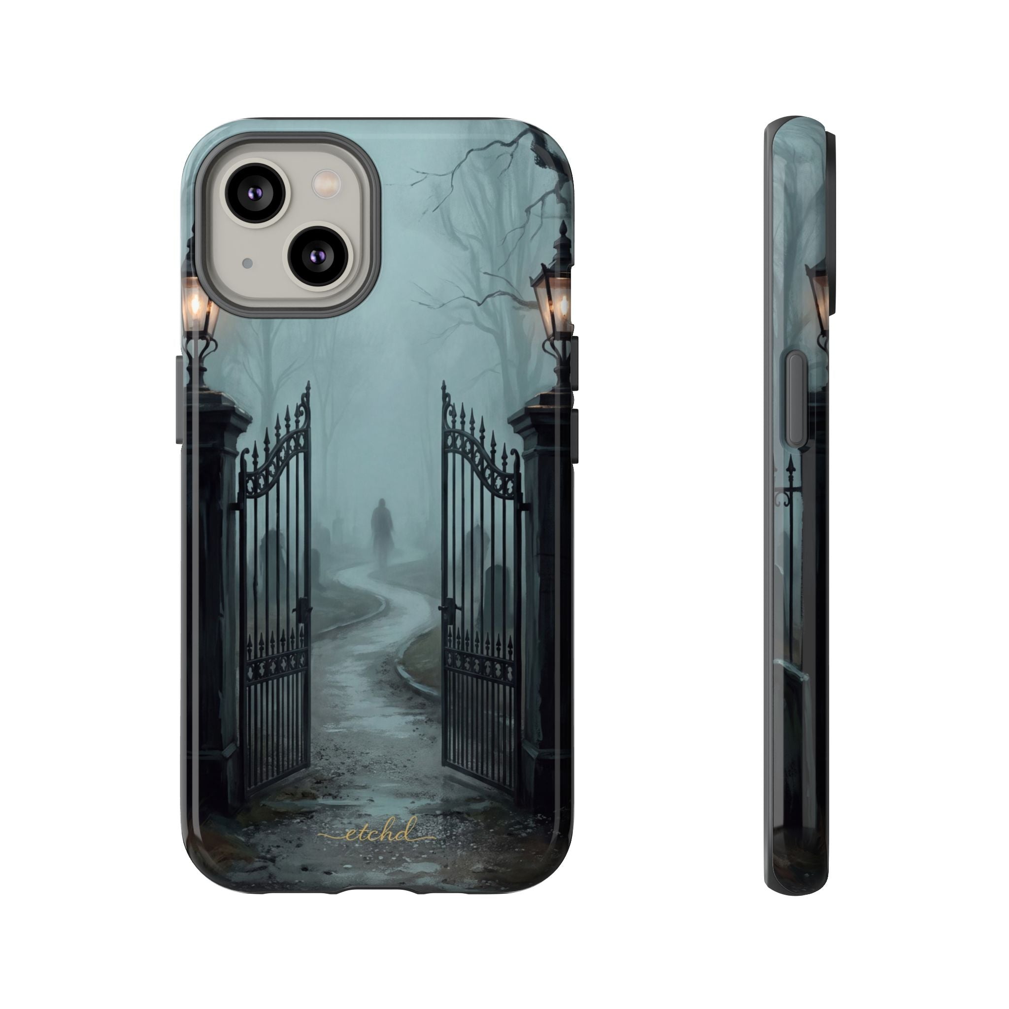 Lantern Gate Phone Case by etchd, view 2
