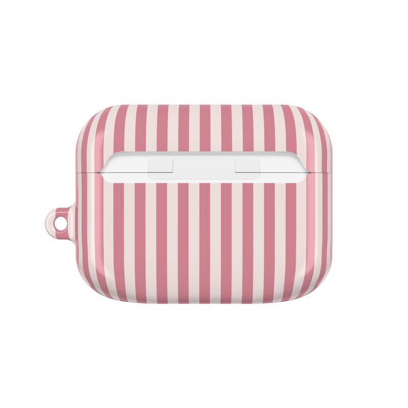 Blush & Cream Striped AirPod Case by etchd, view 7