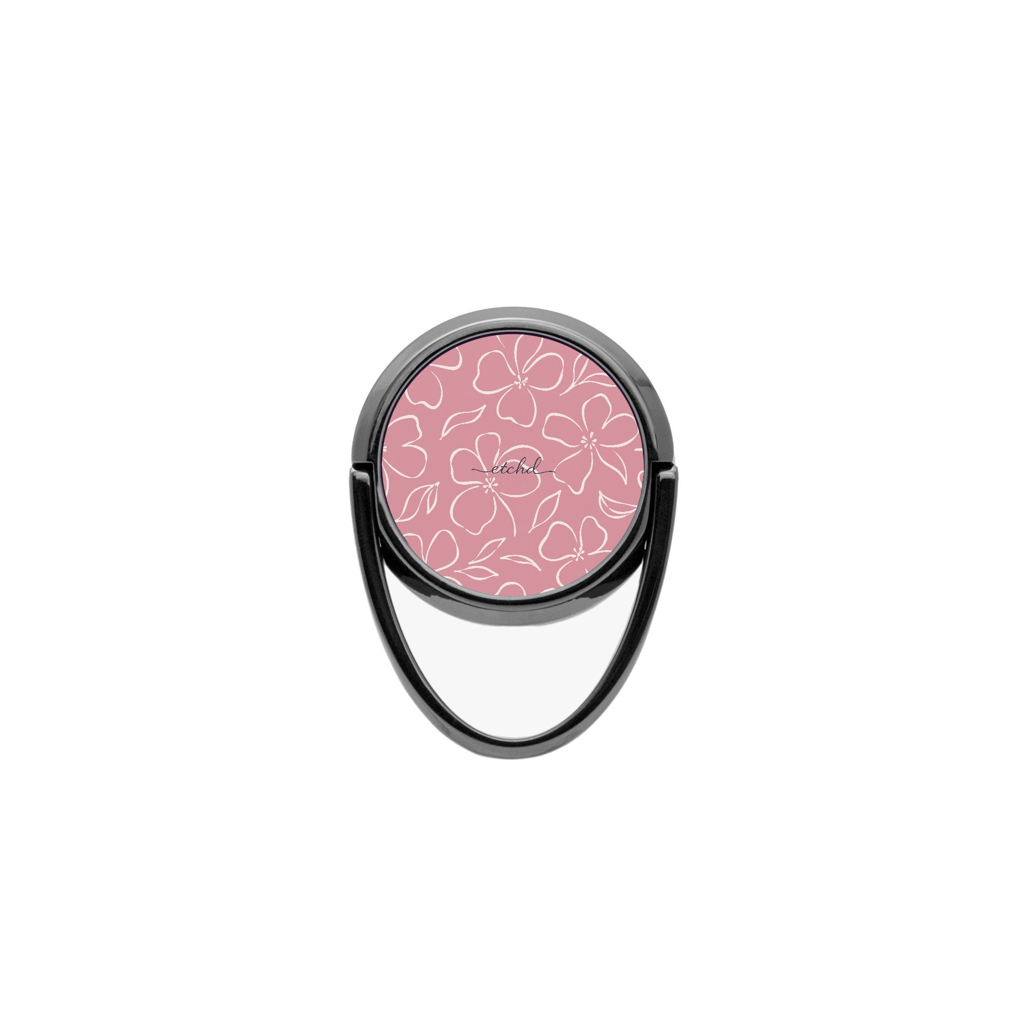 Blush & Cream Floral Phone Ring Holder by etchd, view 4